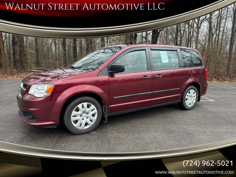 2016 Dodge Grand Caravan for sale at Walnut Street Automotive LLC in Sharpsville PA