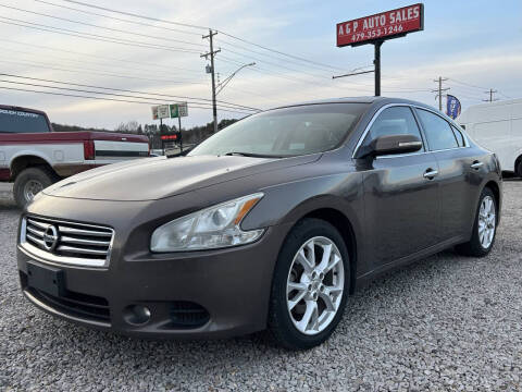 2012 Nissan Maxima for sale at A&P Auto Sales in Van Buren AR