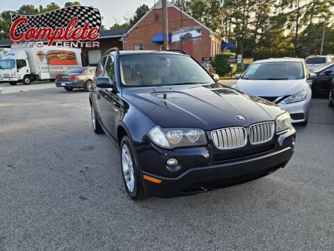 2007 BMW X3 for sale at Complete Auto Center , Inc in Raleigh NC