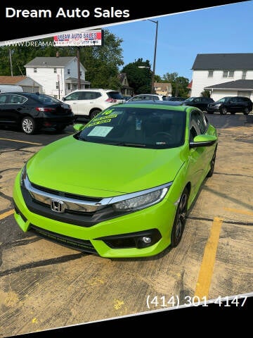 2016 Honda Civic for sale at Dream Auto Sales in South Milwaukee WI
