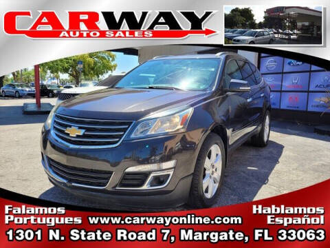 2017 Chevrolet Traverse for sale at CARWAY Auto Sales in Margate FL