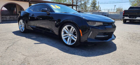 2016 Chevrolet Camaro for sale at FRANCIA MOTORS in El Paso TX