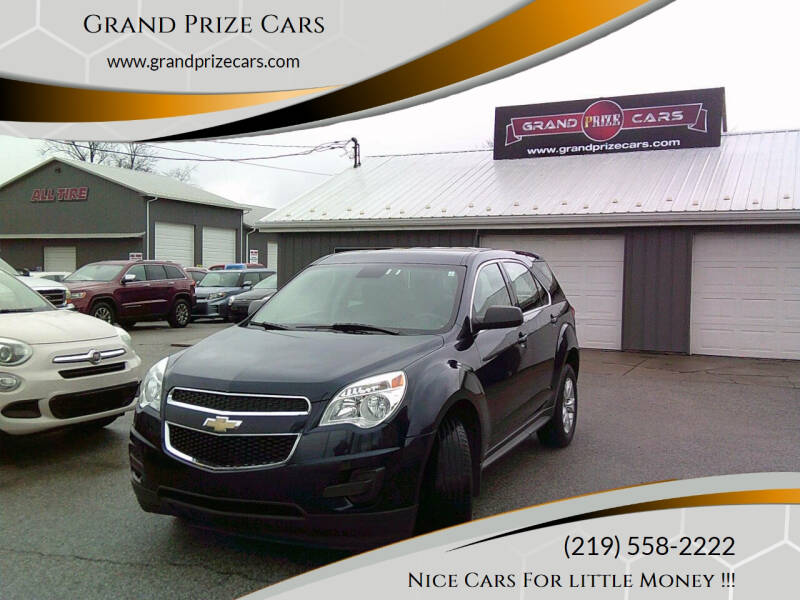 2015 Chevrolet Equinox for sale at Grand Prize Cars in Cedar Lake IN