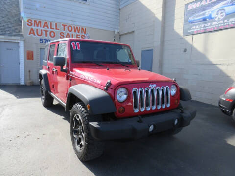 2011 Jeep Wrangler Unlimited for sale at Small Town Auto Sales in Hazleton PA