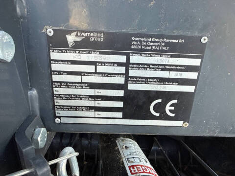 2018 Kubota BV4580 PREM