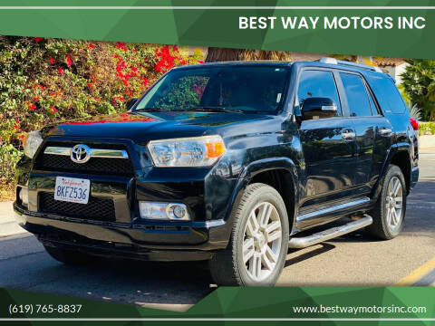 2011 Toyota 4Runner for sale at BEST WAY MOTORS INC in San Diego CA