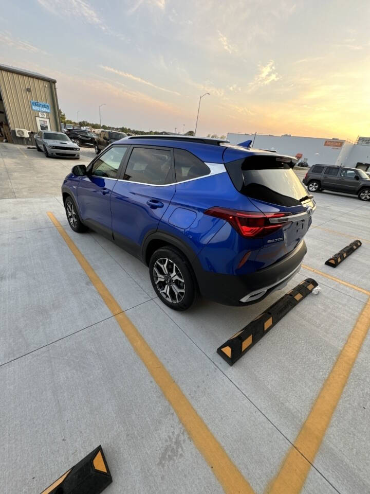 2021 Kia Seltos for sale at PANTHER AUTO SALES LLC in Lincoln, NE