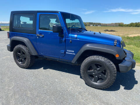 2010 Jeep Wrangler for sale at Shoreline Auto Sales LLC in Berlin MD