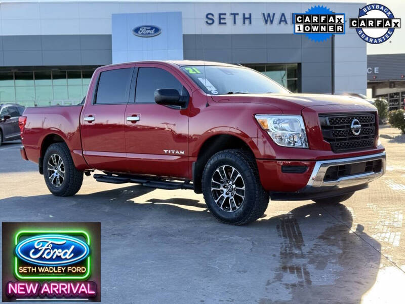 2021 Nissan Titan for sale at Seth Wadley Chevy Perry in Perry OK