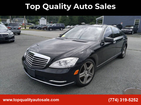 2013 Mercedes-Benz S-Class for sale at Top Quality Auto Sales in Westport MA