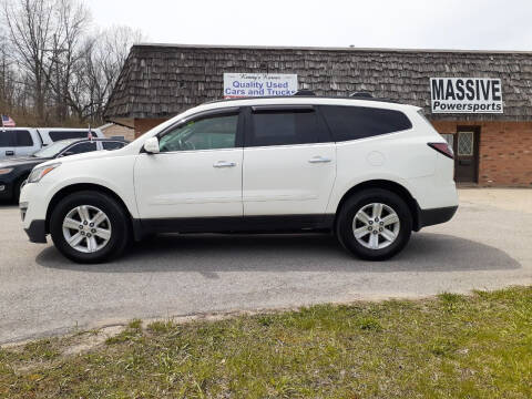 2013 Chevrolet Traverse for sale at Kenny's Korner in Hartland MI