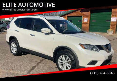 2015 Nissan Rogue for sale at ELITE AUTOMOTIVE in Crandon WI