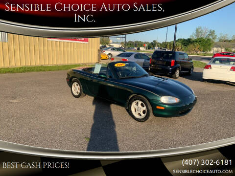 1999 Mazda MX-5 Miata for sale at Sensible Choice Auto Sales, Inc. in Longwood FL