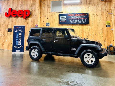 2012 Jeep Wrangler Unlimited for sale at Boone NC Jeeps-High Country Auto Sales in Boone NC