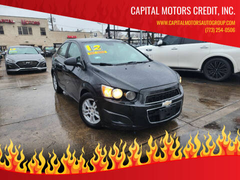 2012 Chevrolet Sonic for sale at Capital Motors Credit, Inc. in Chicago IL