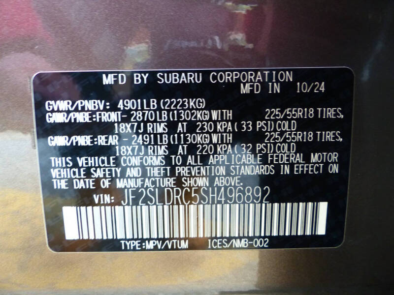 2025 Subaru Forester Limited