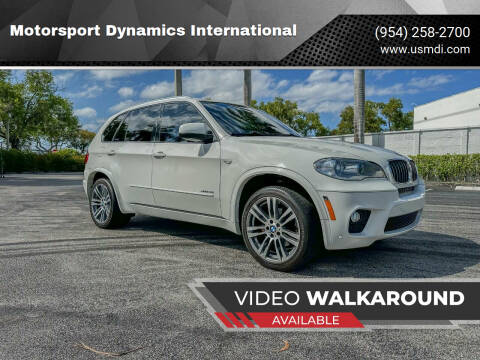 2013 BMW X5 for sale at Motorsport Dynamics International in Pompano Beach FL