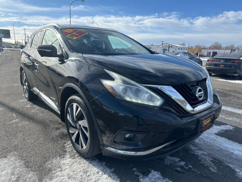 2015 Nissan Murano for sale at Top Line Auto Sales in Idaho Falls ID