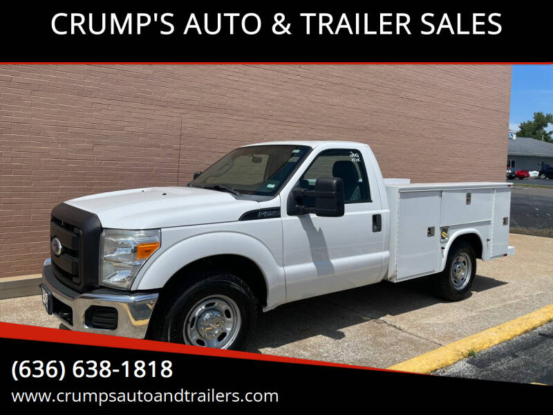 2012 Ford F-250 Super Duty for sale at CRUMP'S AUTO & TRAILER SALES in Crystal City MO