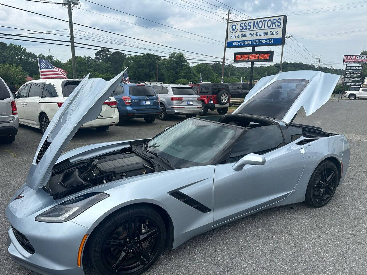 2017 Chevrolet Corvette for sale at S & S Motors in Marietta, GA