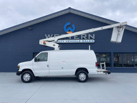 2011 Ford E-350 Bucket Van for sale at Western Specialty Vehicle Sales in Braidwood IL