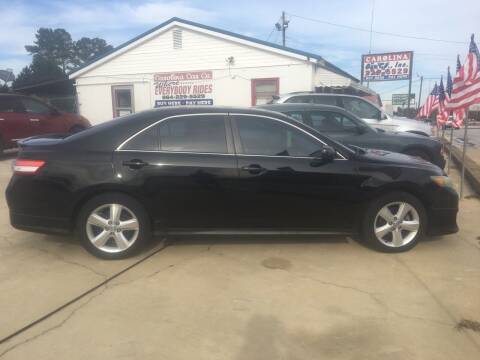 2010 Toyota Camry for sale at Carolina Car Co INC in Greenwood SC