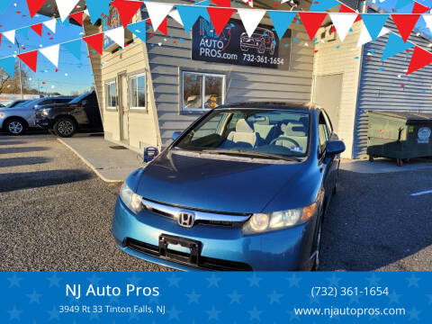 2007 Honda Civic for sale at NJ Auto Pros in Tinton Falls NJ