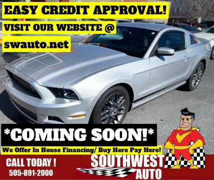 2014 Ford Mustang for sale at SOUTHWEST AUTO in Albuquerque NM