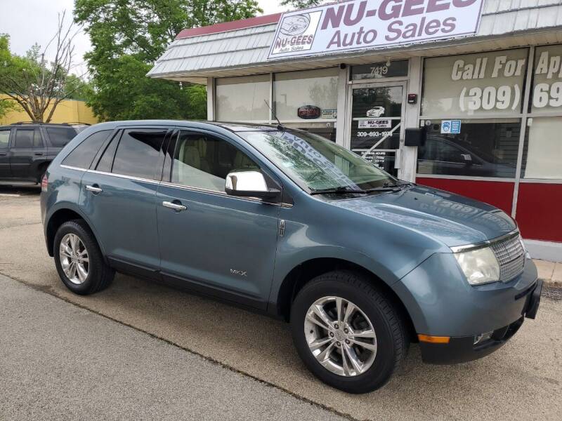 2010 Lincoln MKX for sale at Nu-Gees Auto Sales LLC in Peoria IL