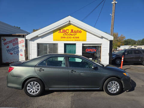 2013 Toyota Camry for sale at ABC AUTO CLINIC CHUBBUCK in Chubbuck ID