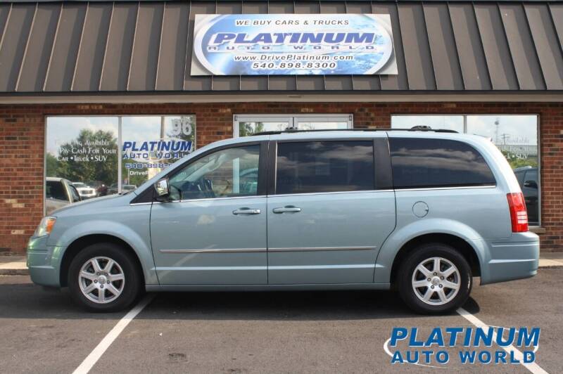2010 Chrysler Town and Country for sale at Platinum Auto World in Fredericksburg VA