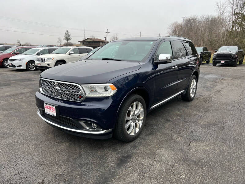 Used 2017 Dodge Durango Citadel with VIN 1C4RDJEGXHC898740 for sale in Cuba City, WI