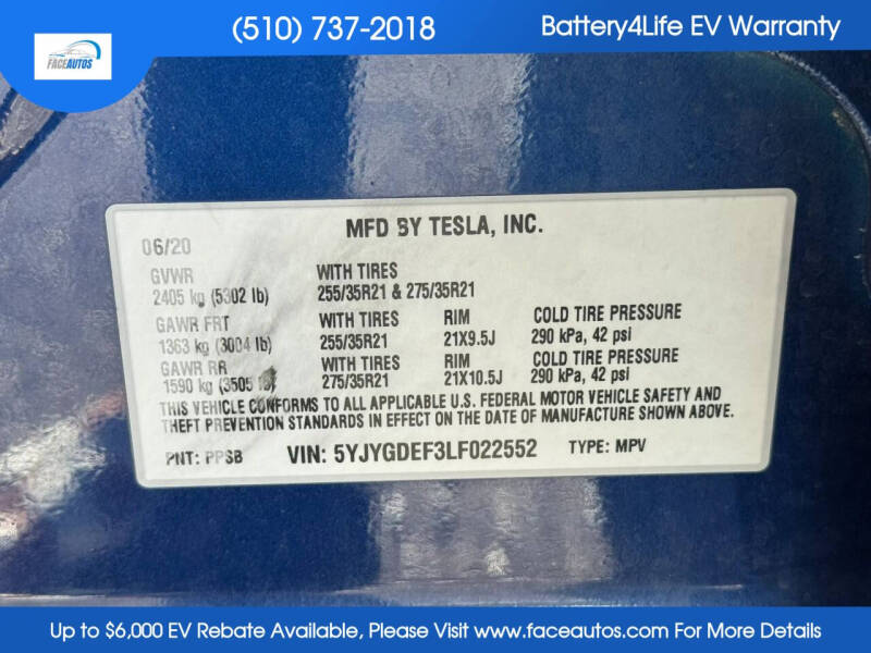 2020 Tesla Model Y Performance