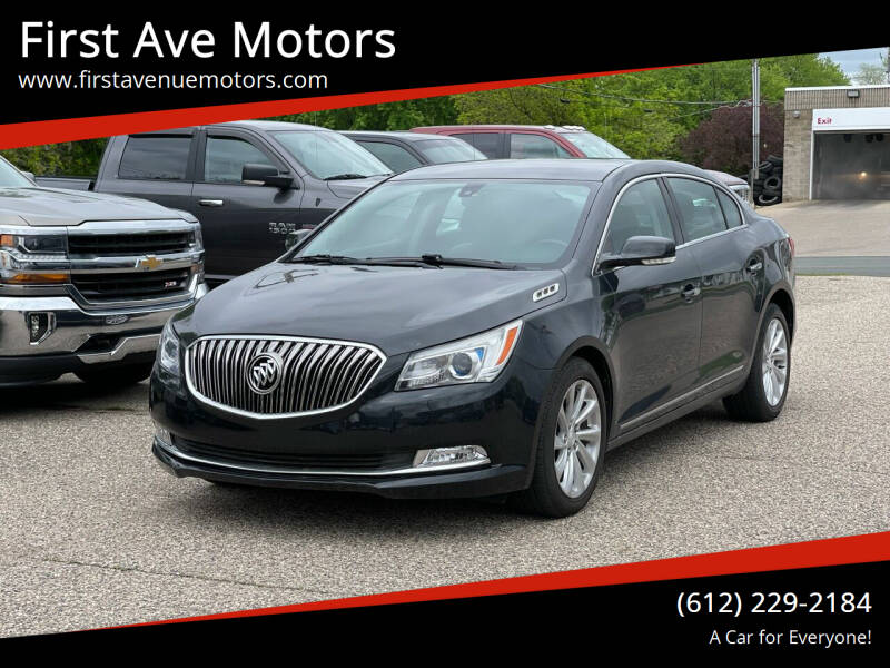 2015 Buick LaCrosse for sale at First Ave Motors in Shakopee MN