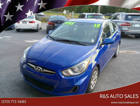 2013 Hyundai Accent for sale at R&S Auto Sales in Linden PA
