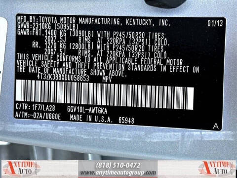 2013 Toyota Venza XLE