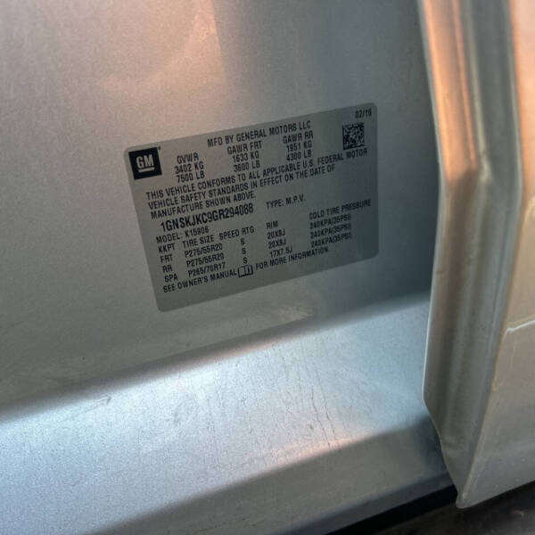 2016 Chevrolet Suburban LTZ