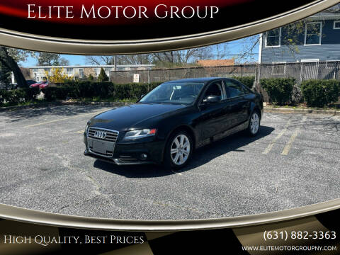 2011 Audi A4 for sale at Elite Motor Group in Farmingdale NY