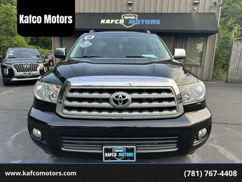 2015 Toyota Sequoia for sale at Kafco Motors in Holbrook MA