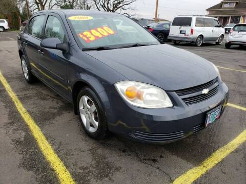 2008 Chevrolet Cobalt for sale at Low Price Auto and Truck Sales, LLC in Salem OR