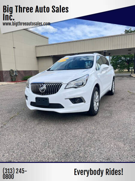 2017 Buick Envision for sale at Big Three Auto Sales Inc. in Detroit MI