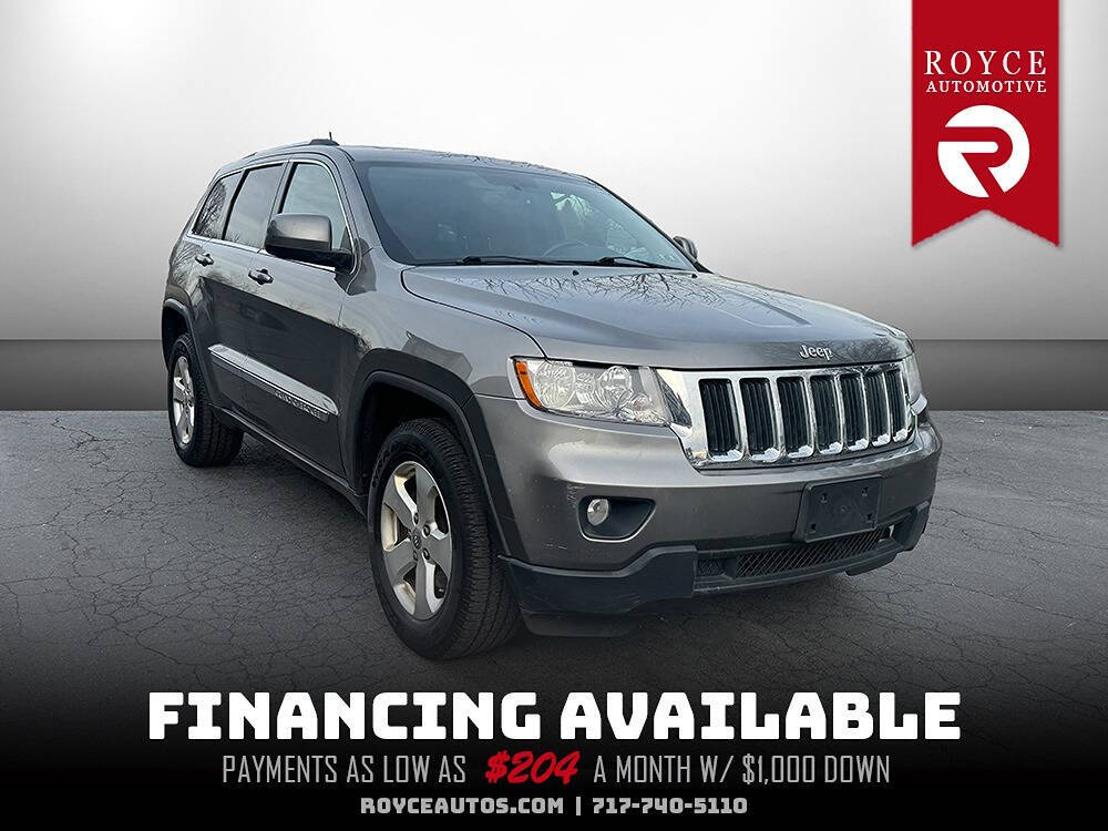 2013 Jeep Grand Cherokee for sale at Royce Automotive LLC in Lancaster, PA