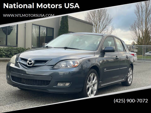 2009 Mazda MAZDA3 for sale at National Motors USA in Federal Way WA