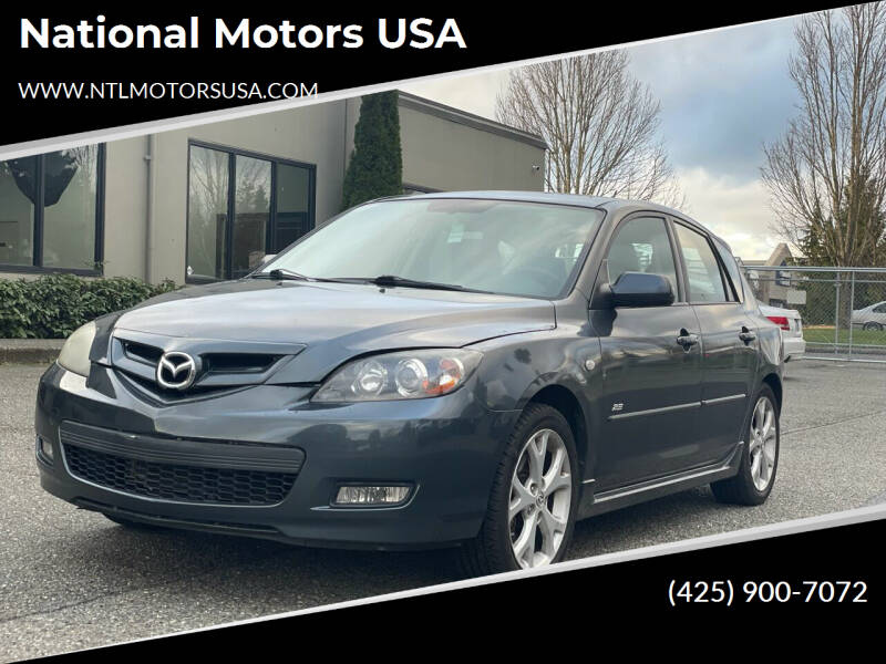 2009 Mazda MAZDA3 for sale at National Motors USA in Bellevue WA