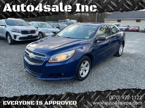 2013 Chevrolet Malibu for sale at Auto4sale Inc in Mount Pocono PA