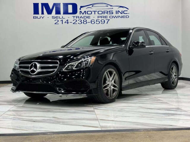 2016 Mercedes-Benz E-Class for sale at IMD MOTORS, INC in Dallas, TX