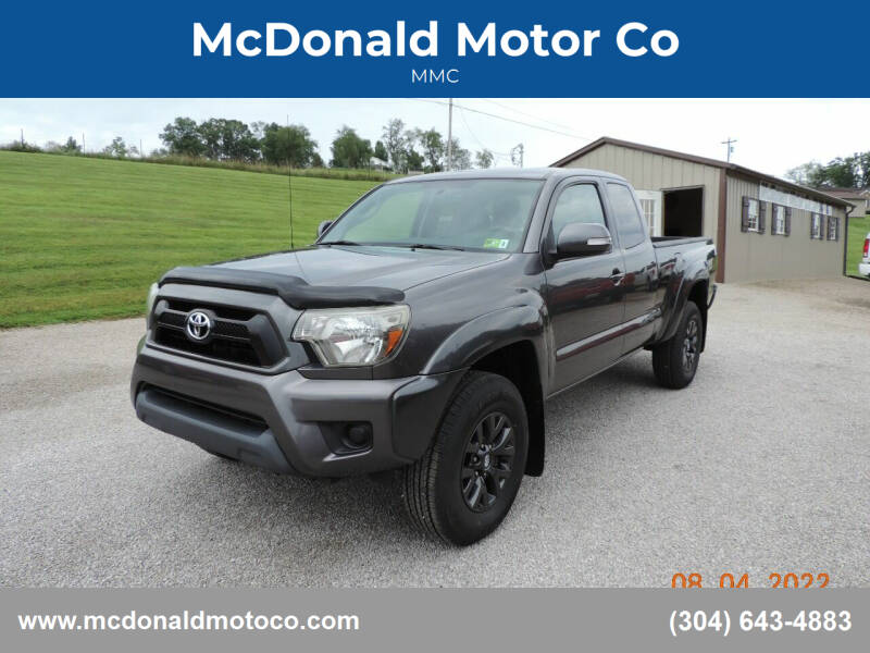 2015 Toyota Tacoma for sale at McDonald Motor Co in Harrisville WV