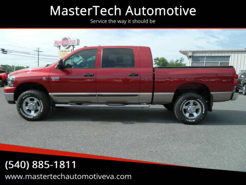 2008 Dodge Ram 2500 for sale at MasterTech Automotive in Staunton VA