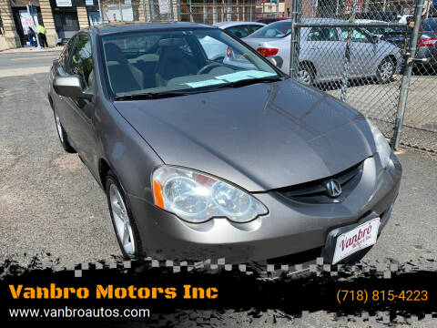 2004 Acura RSX for sale at Vanbro Motors Inc in Staten Island NY