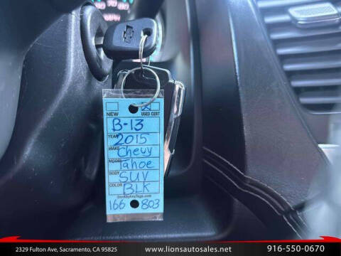 2015 Chevrolet Tahoe LT
